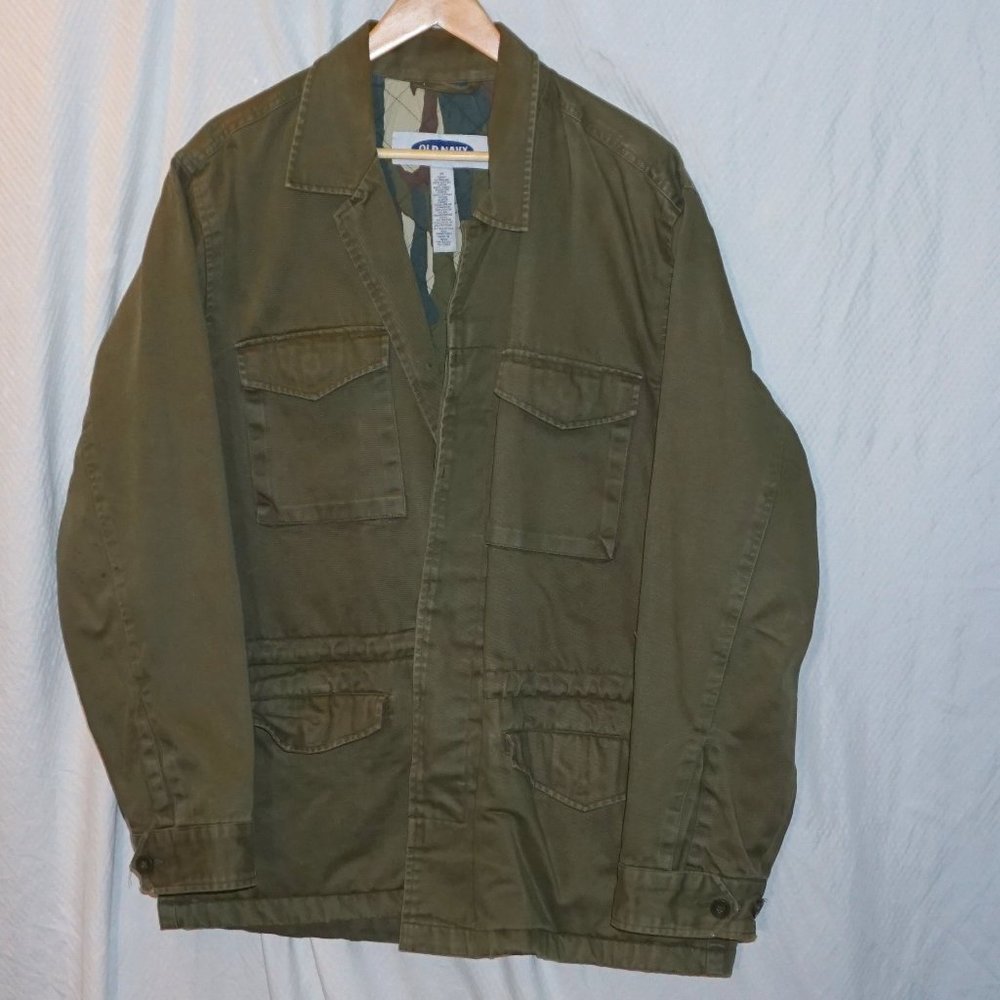 Old Navy Men's Military-Type Jacket